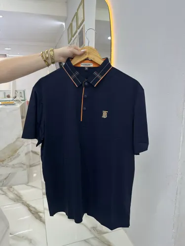 Camisa nova masculina polo botão slim