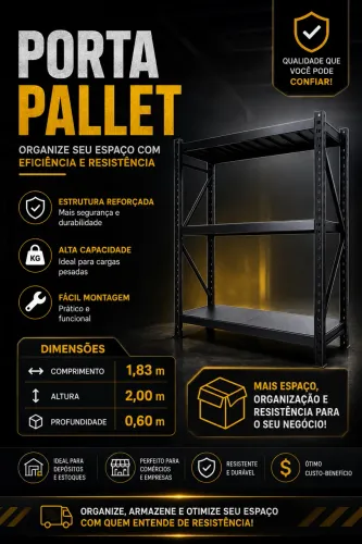 PORTA PALLET 1.83x2.00 LOJA IKONOFFICE