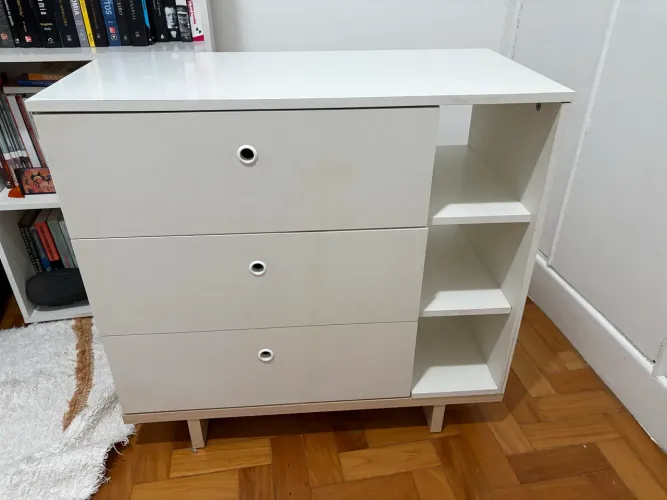 Cômoda Tok Stok 3 gavetas