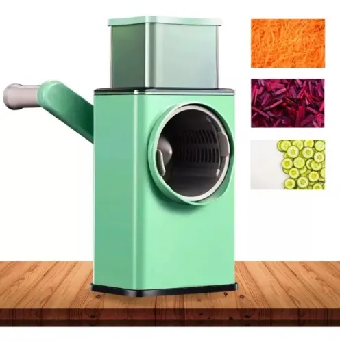 ? Oferta Imperdível: Cortador De Legumes 3 em 1 - Ralador, Triturador e Fatiador! ?