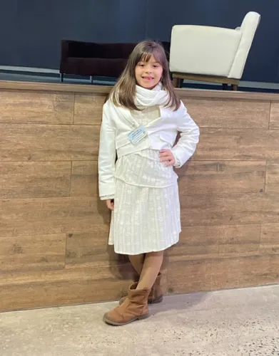 Vestido infantil Zara