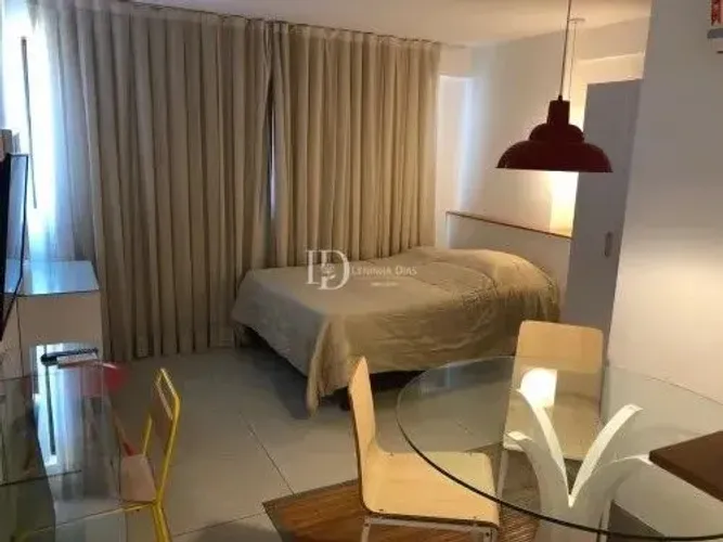BOA VIAGEM - Studio com 25m², 1vaga, mobiliado
