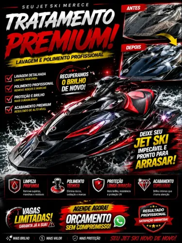 Polimento de Jet Ski