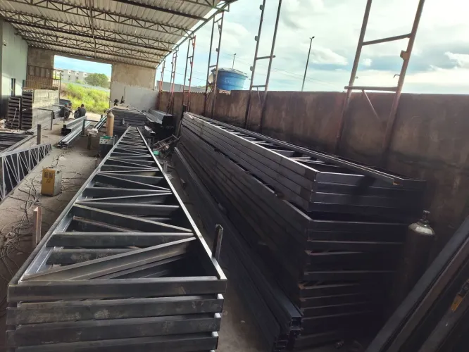 Estrutura para galpão 1200m²