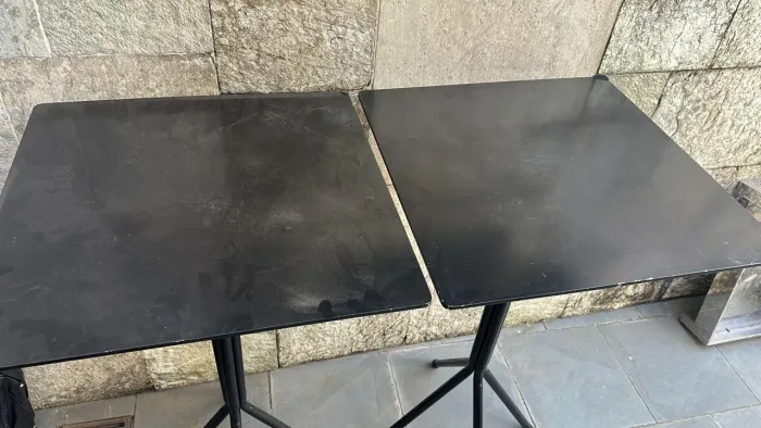 Mesa bistrô Preta