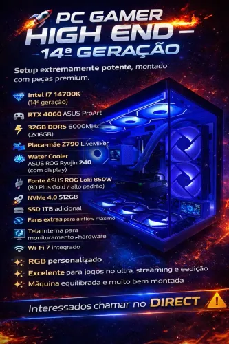 Pc gamer i7 14700k