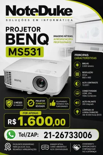 Projetor Benq MS531