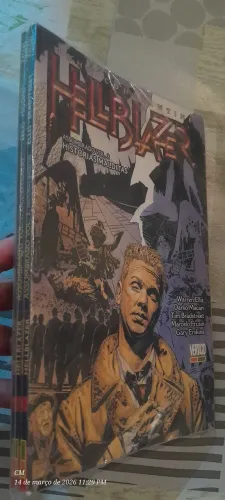 Hq John Constantine Hellblazer Assombrado vol 1 e 2 Panini Dc + BRINDE