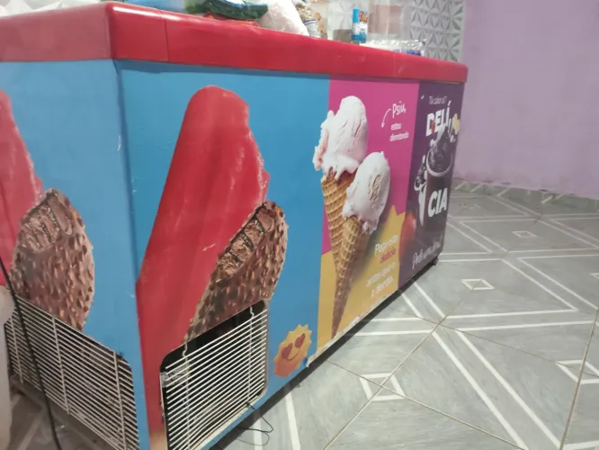 Freezer 2 tampas metalfrio 500L