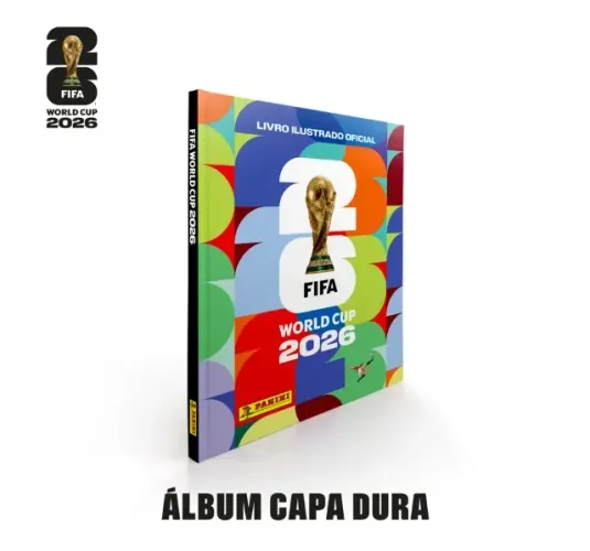 ALBUM CAPA DURA COPA DO MUNDO 2026