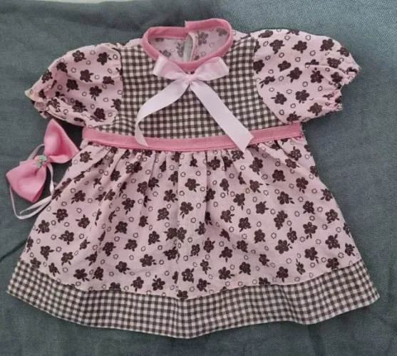 Vestido para boneca de 45 cm
