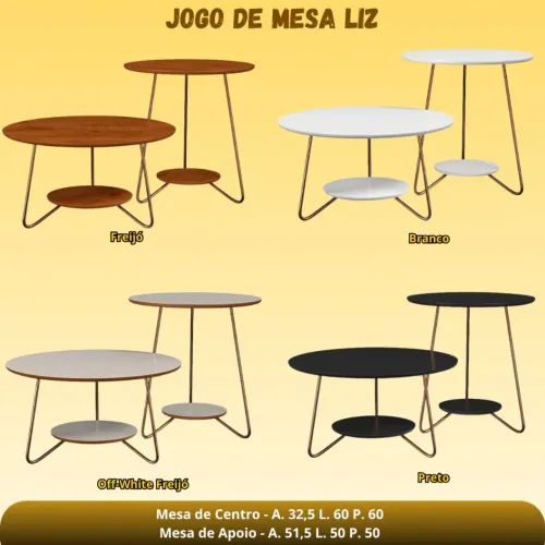 Jogo de mesa Liz