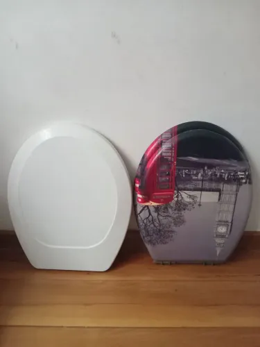 Tampas de vaso sanitário duas