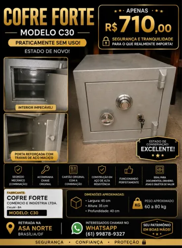 Cofre Forte modelo C3
