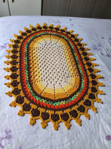 Tapete de crochê Sofia 