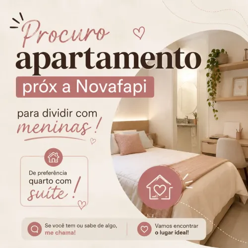 Procuro quarto para alugar