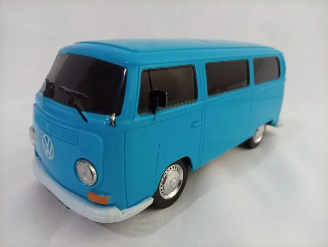 Miniatura Kombi 1/24 Plástico Rígido
