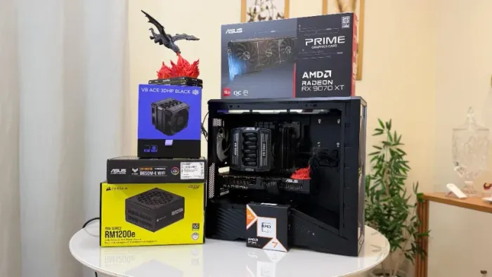 PC Gamer R7 9800X3D + 9070XT + 48GB - NOVO