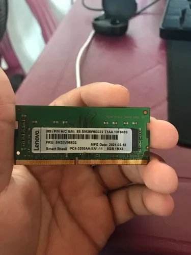 Memória ram ddr4 notebook 8 gb 3200
