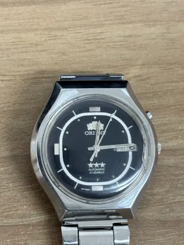 Relógio Orient Automático Fundo Preto 