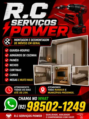 Montador de móveis 24h 