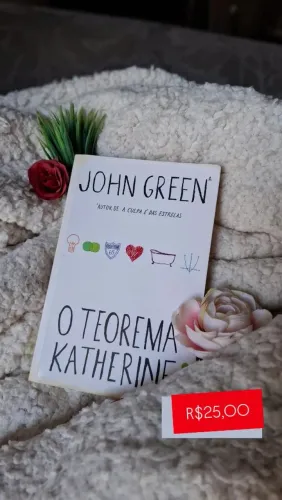 Livro seminovo John Green O Teorema Katherine