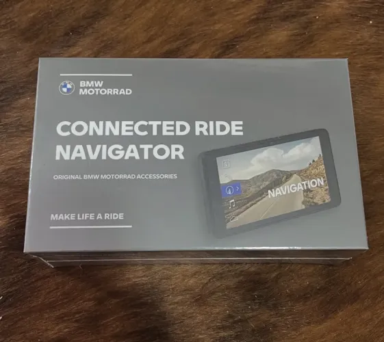 Gps original bmw connected ride navigator - novo lacrado com garantia