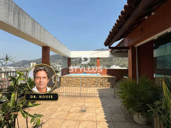 Cobertura Espetacular com 4 Quartos, Piscina e Espaço Gourmet no Méier! M73P