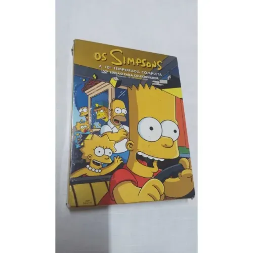 DVD Box Quadruplo Os Simpsons- A 10ª Temporada Completa - Edição Para Colecionador (23957)