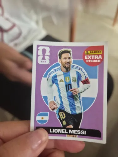 Figurinha legend Messi roxo Copa 2026
