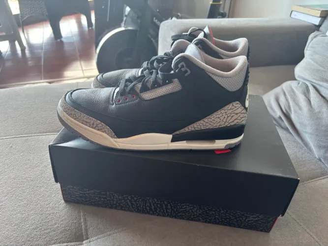 Jordan 3 black cement