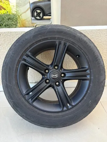 Roda BYD Song Pro Aro 17 + Pneu Continental 225/60 R17