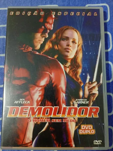 DVD RARO E DUPLO DE O DEMOLIDOR - O HOMEM SEM MEDO.