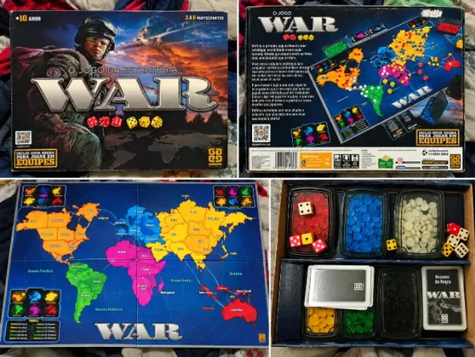 WAR - Jogo de Tabuleiro