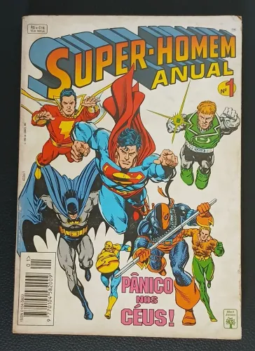 Super-Homem Anual Nº 1 - Abril Jovem - DC Comics