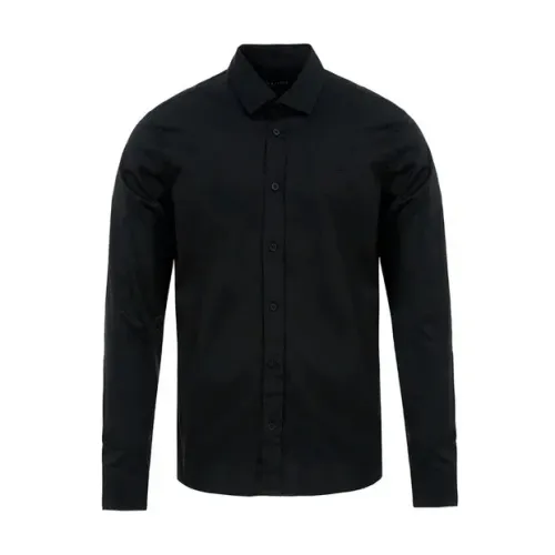 Camisa Social Manga Longa Cor Preta Triton Tamanho P Original - Praticamente Nova