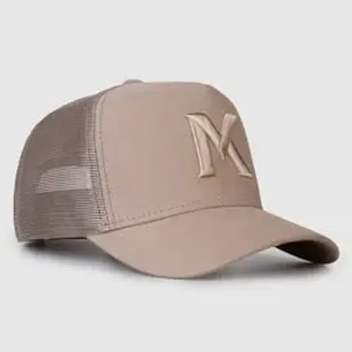 Boné Trucker Maverick Bege MVCK