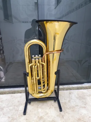 Tuba 3/4 BM Sib Laqueada - Usada - Aceito trocas - Parcelo 21x