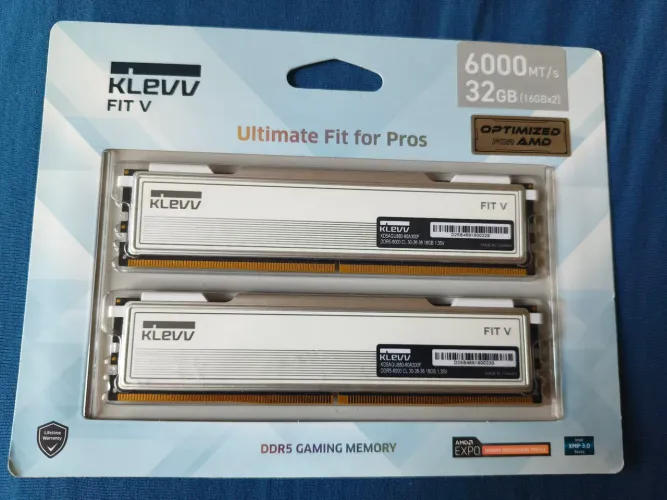 (Novo Lacrado) Kit Memória Ram DDR5 32gb 2x16 6000mhz CL30 Branca