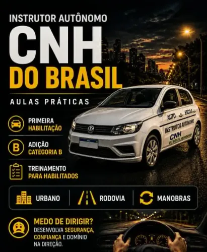 Instrutor de Trânsito Autônomo - Aulas Práticas CNH e Habilitados