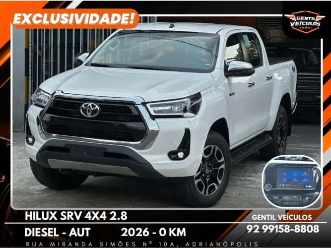Toyota Hilux CD 4X4 2.8 Diesel Aut. 2026