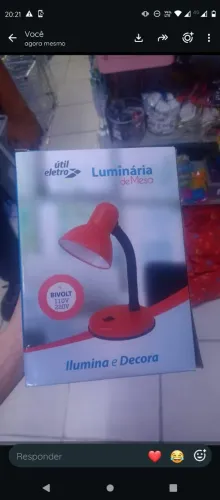 Luminária promoção