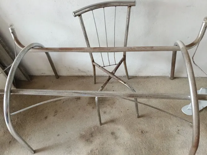 Base de mesa com cadeiras