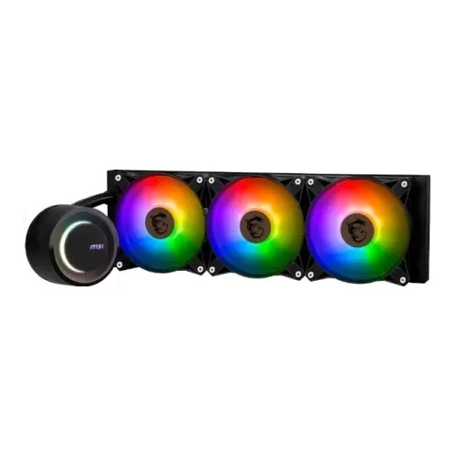 Water Cooler MSI Mag Coreliquid E360, ARGB, 360mm, AMD/Intel, Preto ENTREGA GRATIS