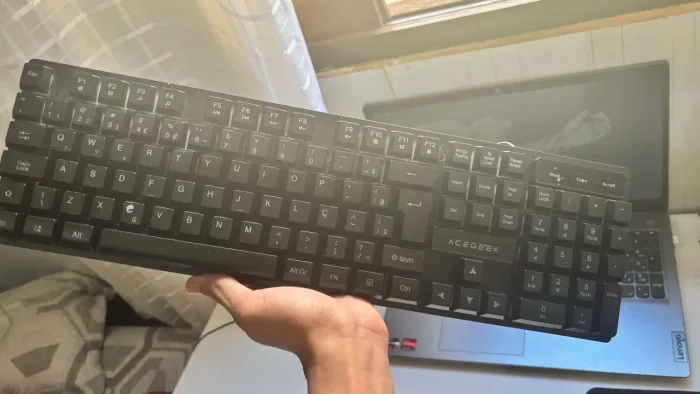 Teclado membrana fullsize