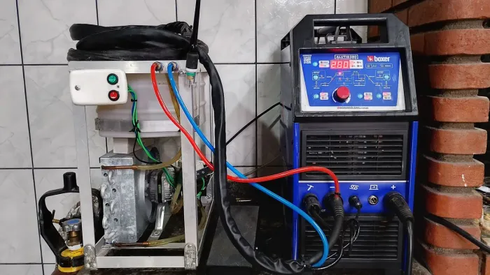 Máquina de solda TIG ac/dc