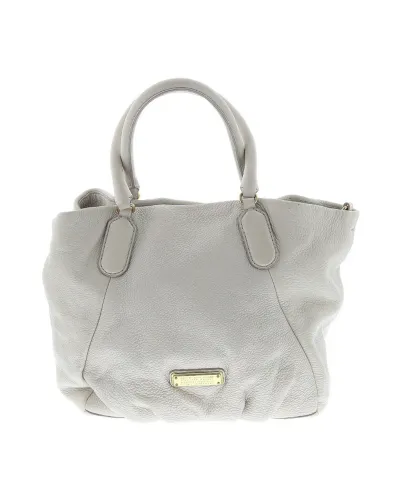 Bolsa couro Marc Jacobs cor gelo