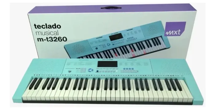 Teclado Musical Key Light 510 Timbres 300 Ritmos Mxt M-t3260