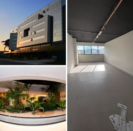 Sala com vaga privativa no Cristal Corporate