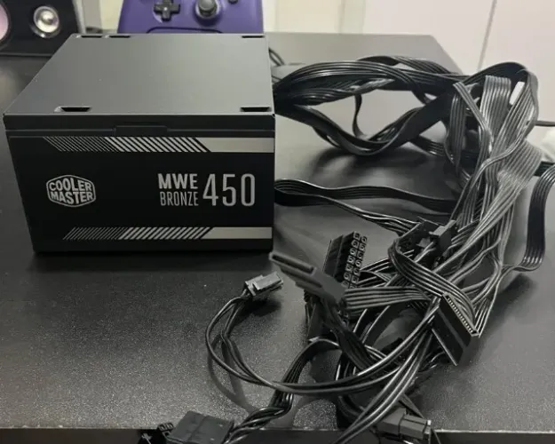 Fonte Cooler Master 450W 80 Plus Bronze | Funcionando Perfeitamente